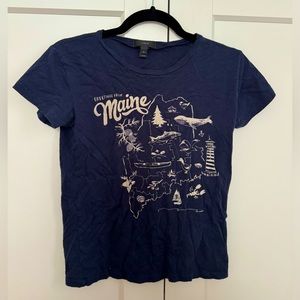 Maine graphic tee